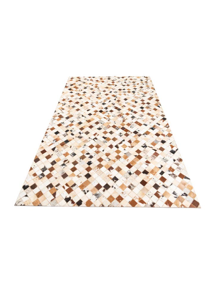 Detail image of 5' x 8' Cowhide Leather Rug