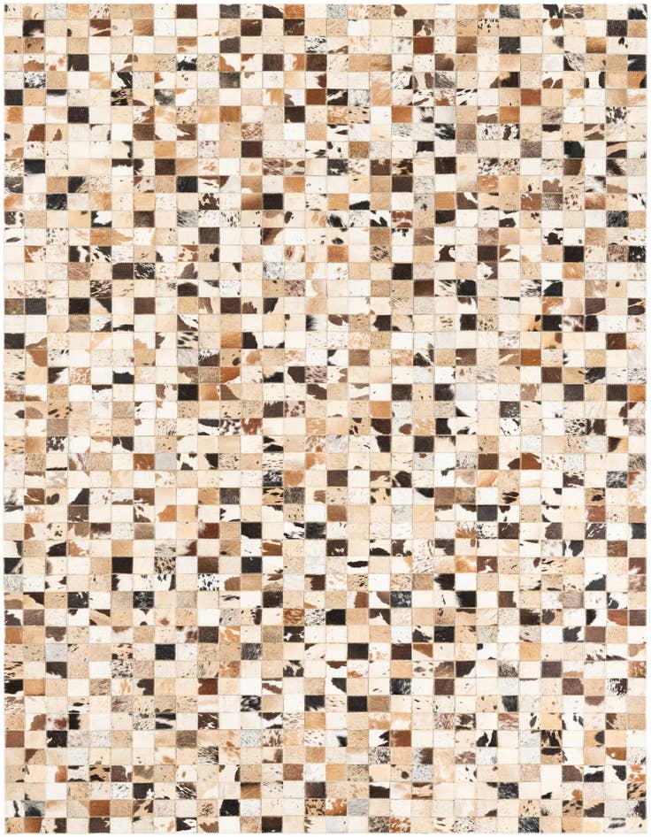Detail image of 5' x 8' Cowhide Leather Rug