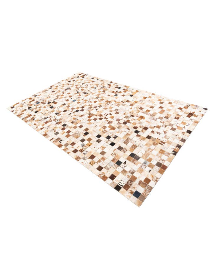 Detail image of 5' x 8' Cowhide Leather Rug