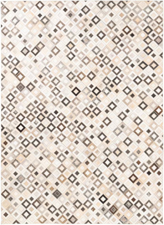 Detail image of 5' x 7' 7 Cowhide Leather Rug