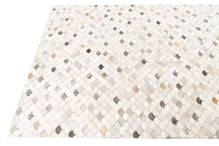 Detail image of 5' x 8' 1 Cowhide Leather Rug