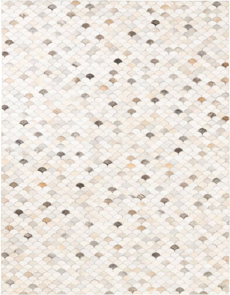 Detail image of 5' x 8' 1 Cowhide Leather Rug