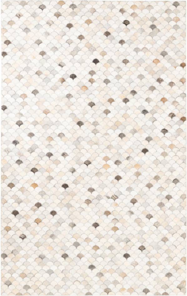Detail image of 5' x 8' 1 Cowhide Leather Rug
