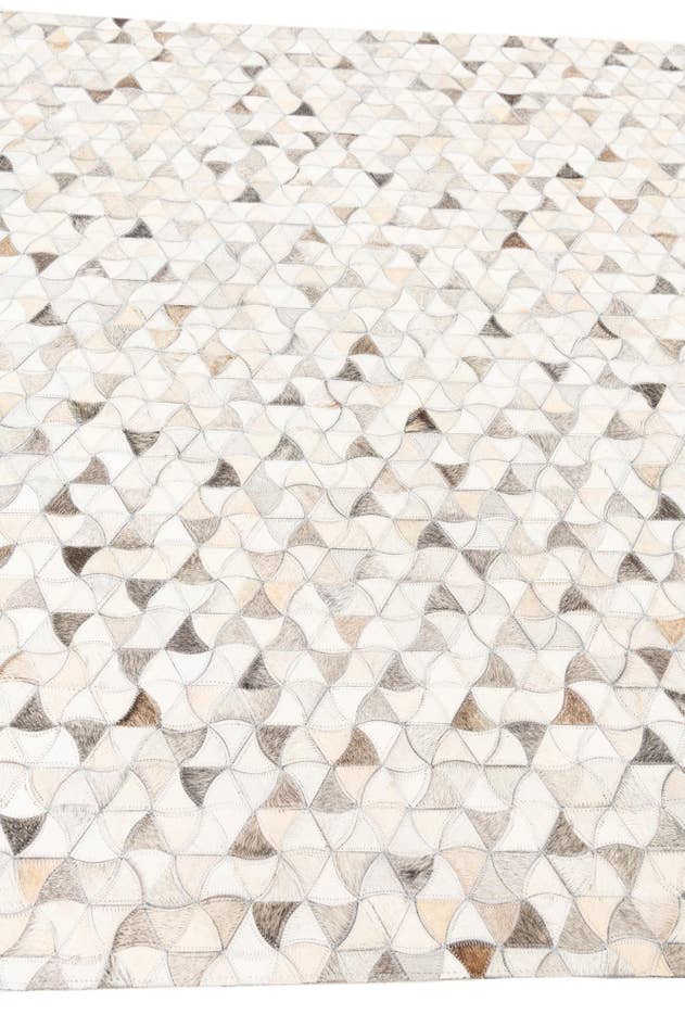 Detail image of 5' x 8' Cowhide Leather Rug
