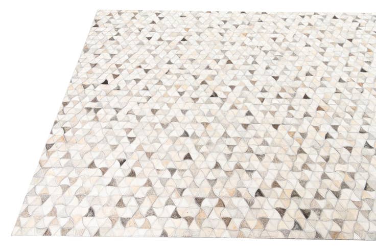 Detail image of 5' x 8' Cowhide Leather Rug