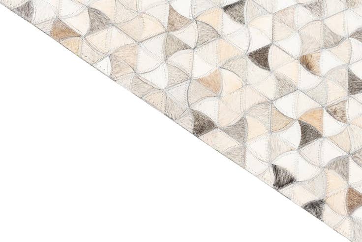 Detail image of 5' x 8' Cowhide Leather Rug