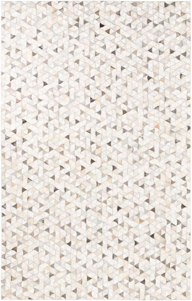 5' x 8' Cowhide Leather Rug