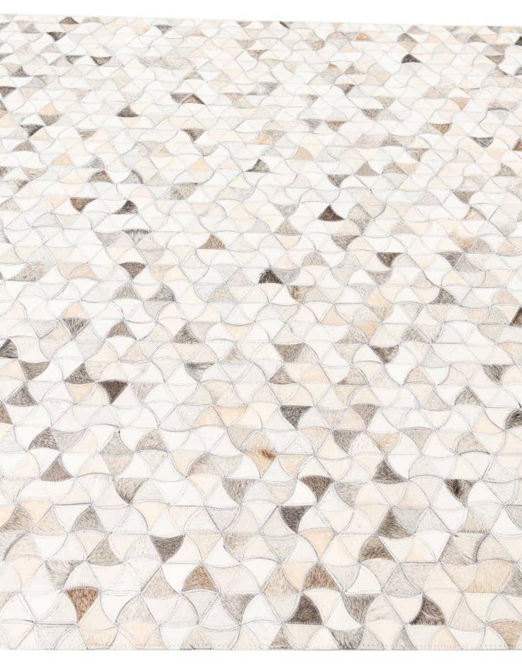 Detail image of 5' x 8' 1 Cowhide Leather Rug