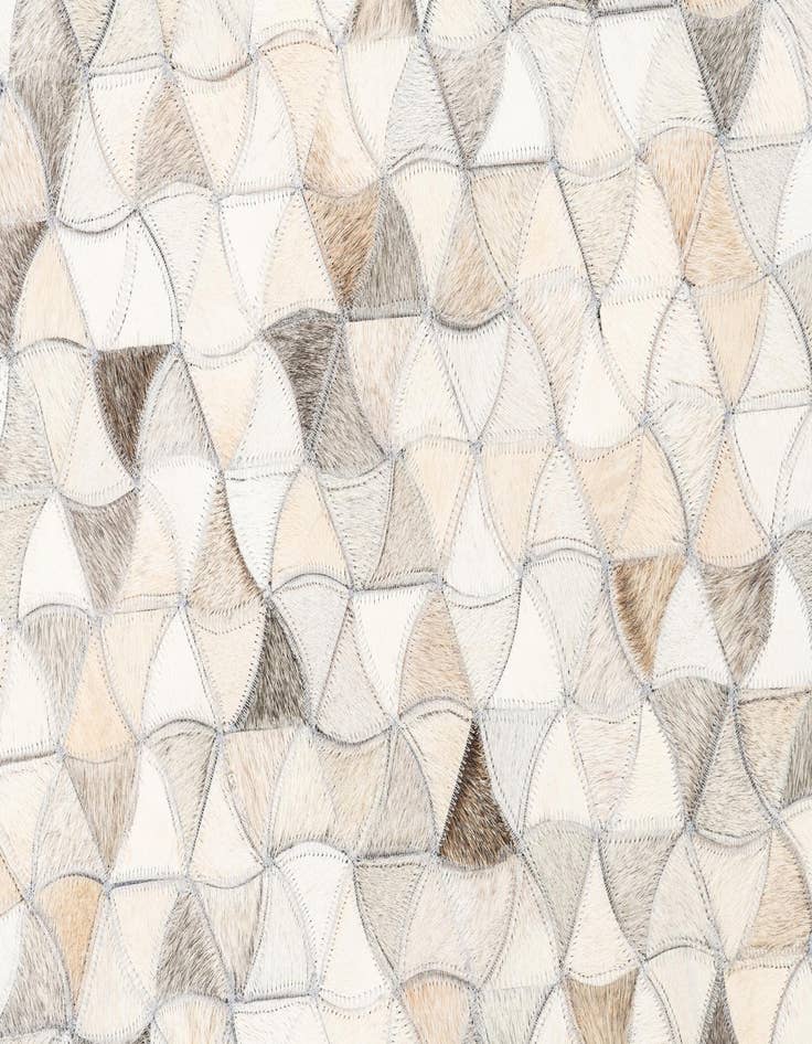 Detail image of 5' x 8' 1 Cowhide Leather Rug