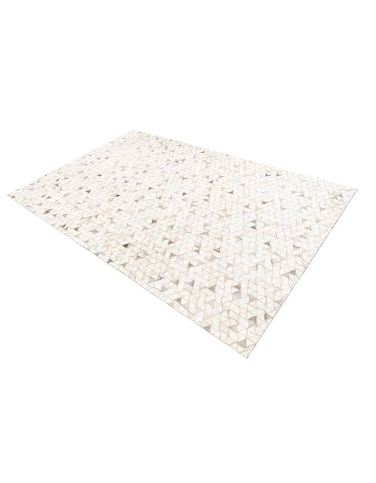 Detail image of 5' 1 x 8' 1 Cowhide Leather Rug