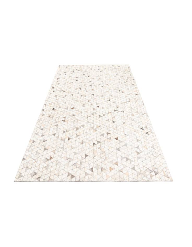 Detail image of 5' 1 x 8' 1 Cowhide Leather Rug