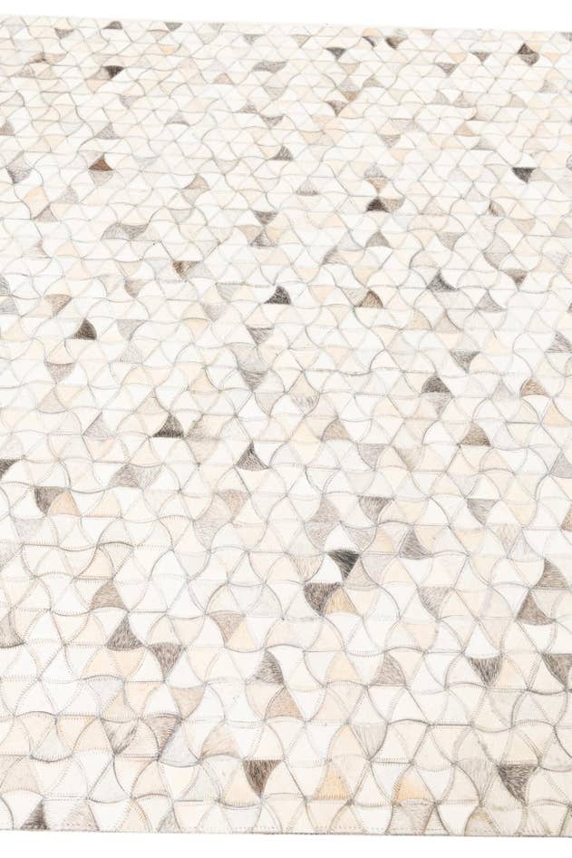 Detail image of 5' 1 x 8' 1 Cowhide Leather Rug