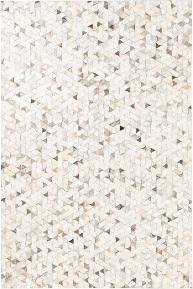 Detail image of 5' 3 x 7' 10 Cowhide Leather Rug