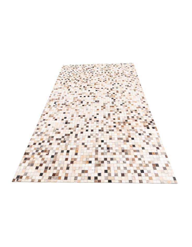 Detail image of 5' x 8' 1 Cowhide Leather Rug