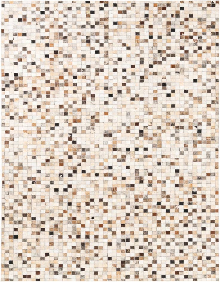 Detail image of 5' x 8' 1 Cowhide Leather Rug