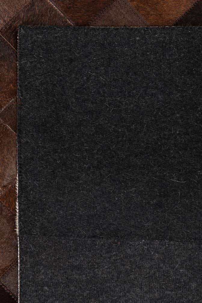 5' x 8' Cowhide Leather Rug