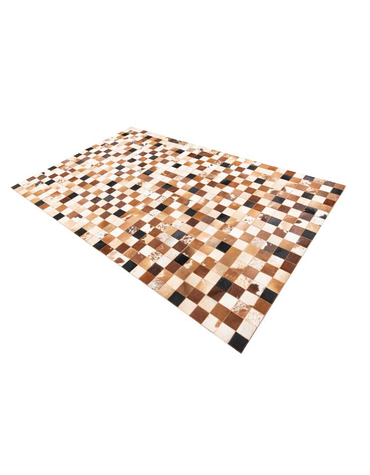 Detail image of 5' x 8' 1 Cowhide Leather Rug