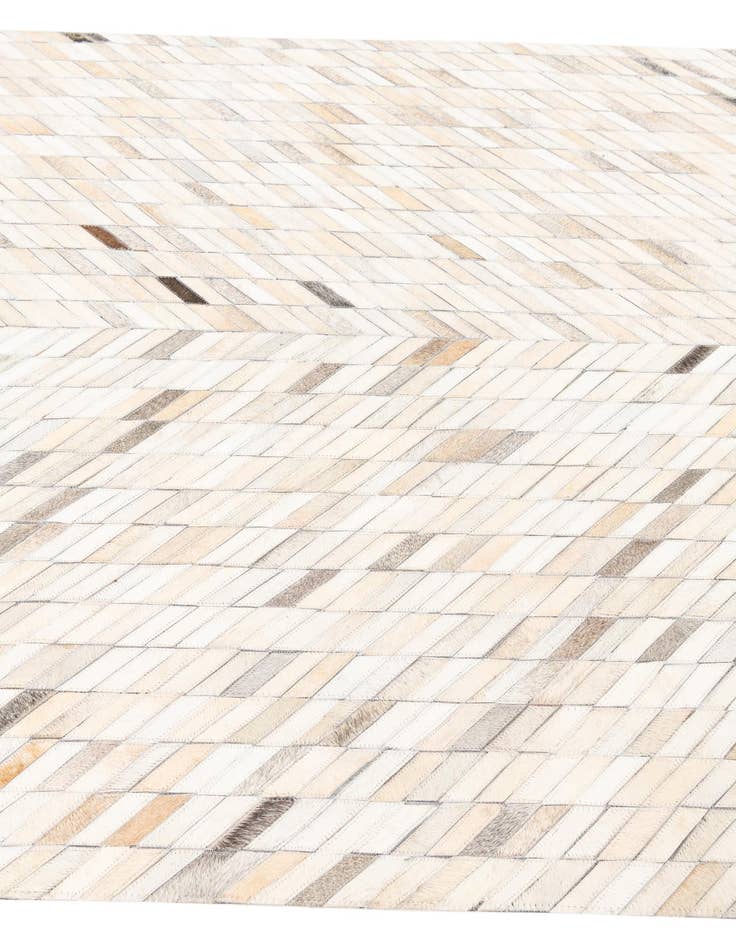 Detail image of 5' x 8' Cowhide Leather Rug