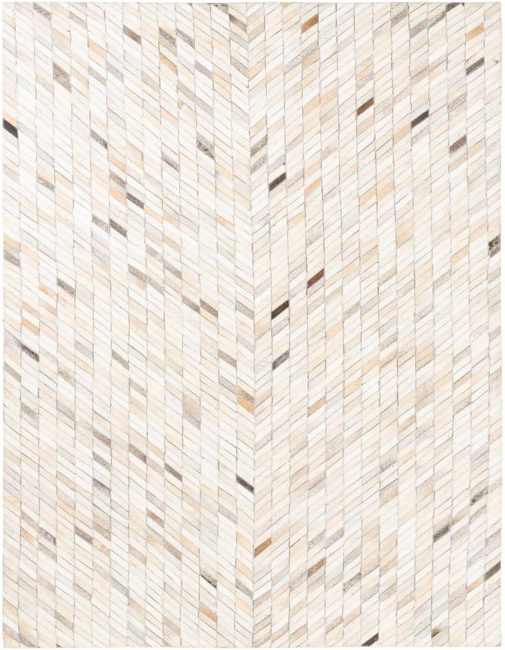 Detail image of 5' x 8' Cowhide Leather Rug