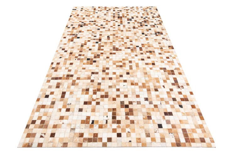 Detail image of 5' x 8' 1 Cowhide Leather Rug
