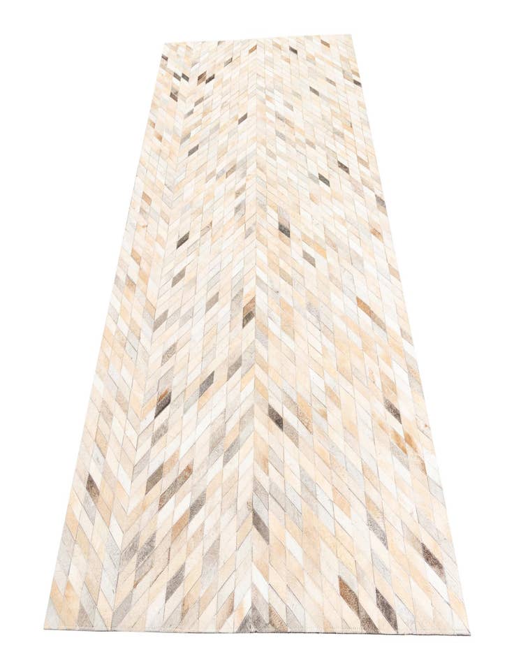 Detail image of 5' x 8' Cowhide Leather Rug