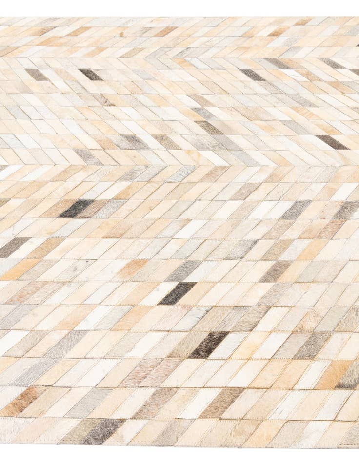 Detail image of 5' x 8' Cowhide Leather Rug