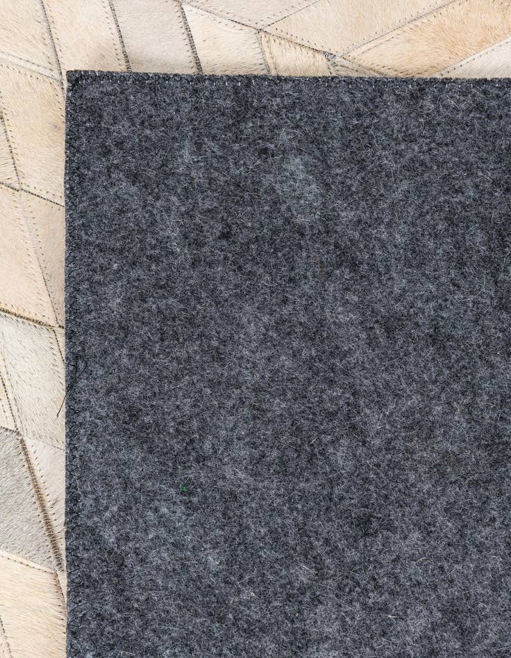 Detail image of 5' x 8' Cowhide Leather Rug