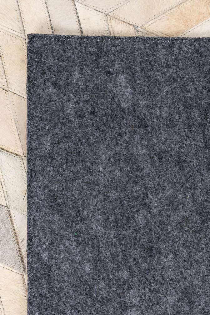 5' x 8' Cowhide Leather Rug