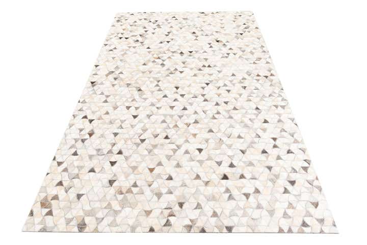 5' x 8' Cowhide Leather Rug