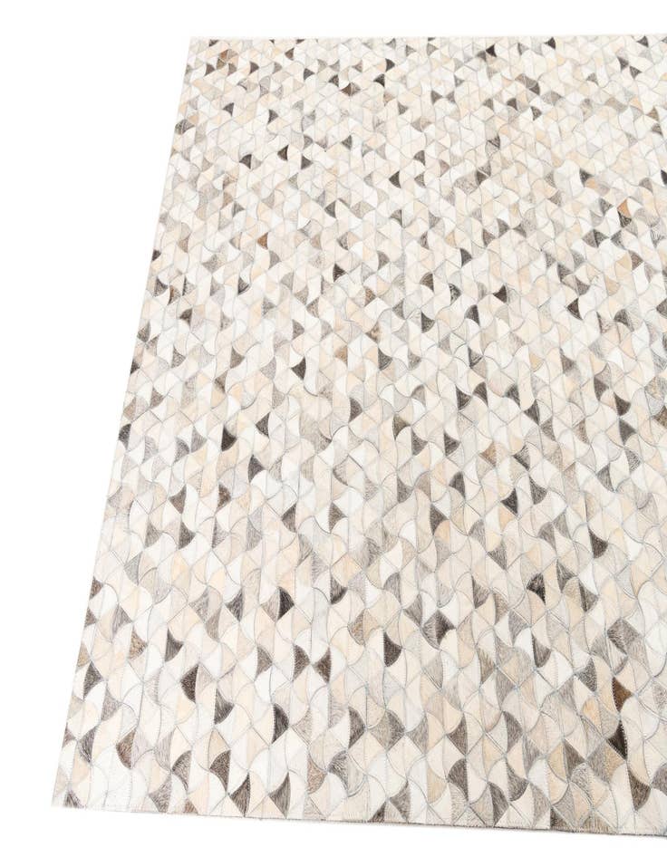 Detail image of 5' x 8' Cowhide Leather Rug