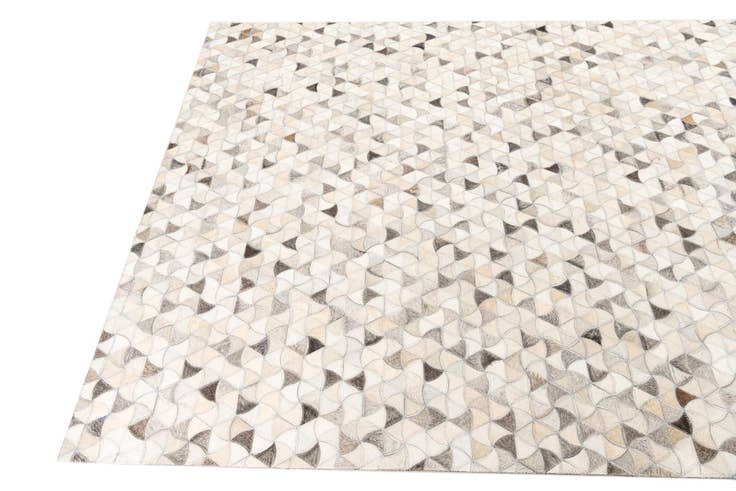 Detail image of 5' x 8' Cowhide Leather Rug