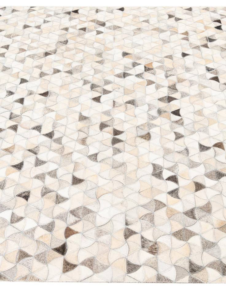 Detail image of 5' x 8' Cowhide Leather Rug