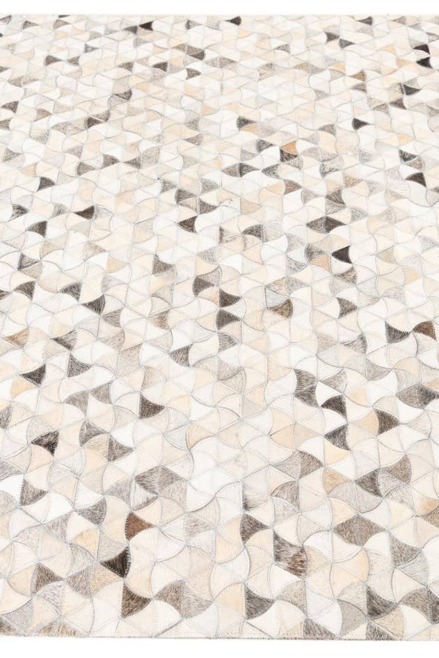 Detail image of 5' x 8' Cowhide Leather Rug