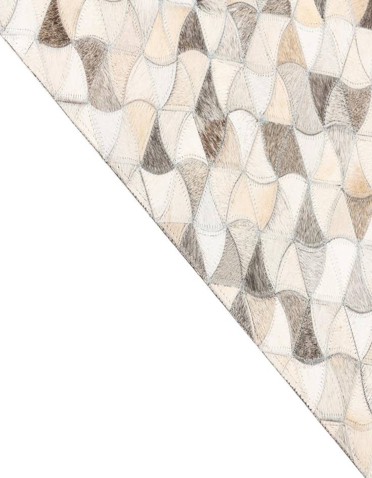 Detail image of 5' x 8' Cowhide Leather Rug