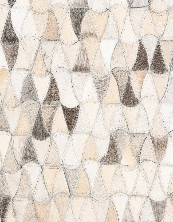 Detail image of 5' x 8' Cowhide Leather Rug