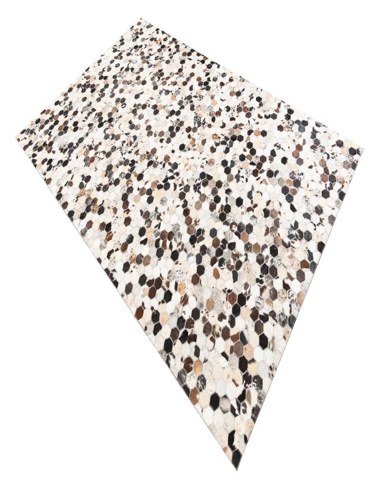 Detail image of 5' x 8' Cowhide Leather Rug