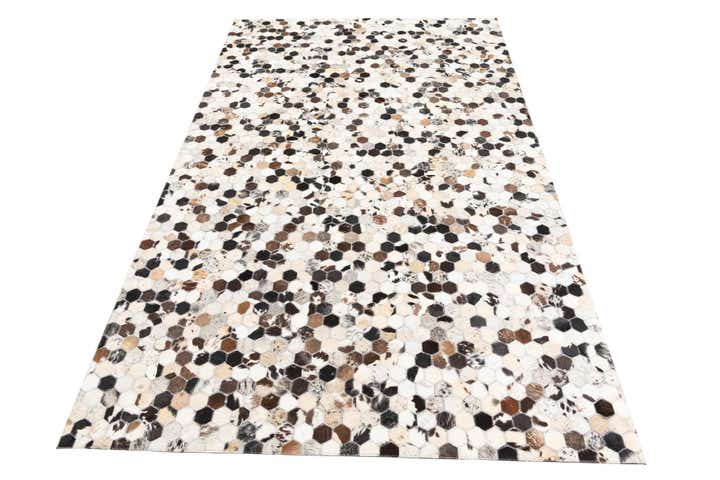 5' x 8' Cowhide Leather Rug
