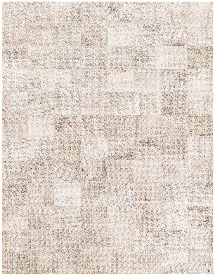 Detail image of 5' 3 x 7' 6 Cowhide Leather Rug