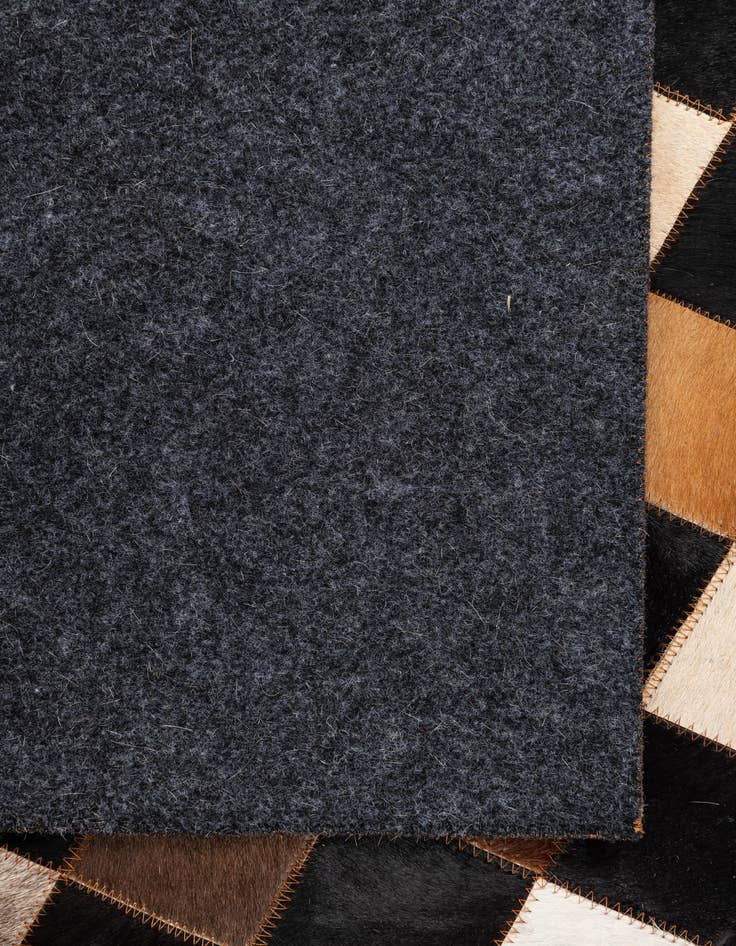 Detail image of 5' x 8' Cowhide Leather Rug