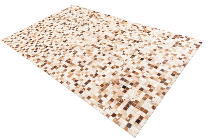 Detail image of 5' x 8' 1 Cowhide Leather Rug