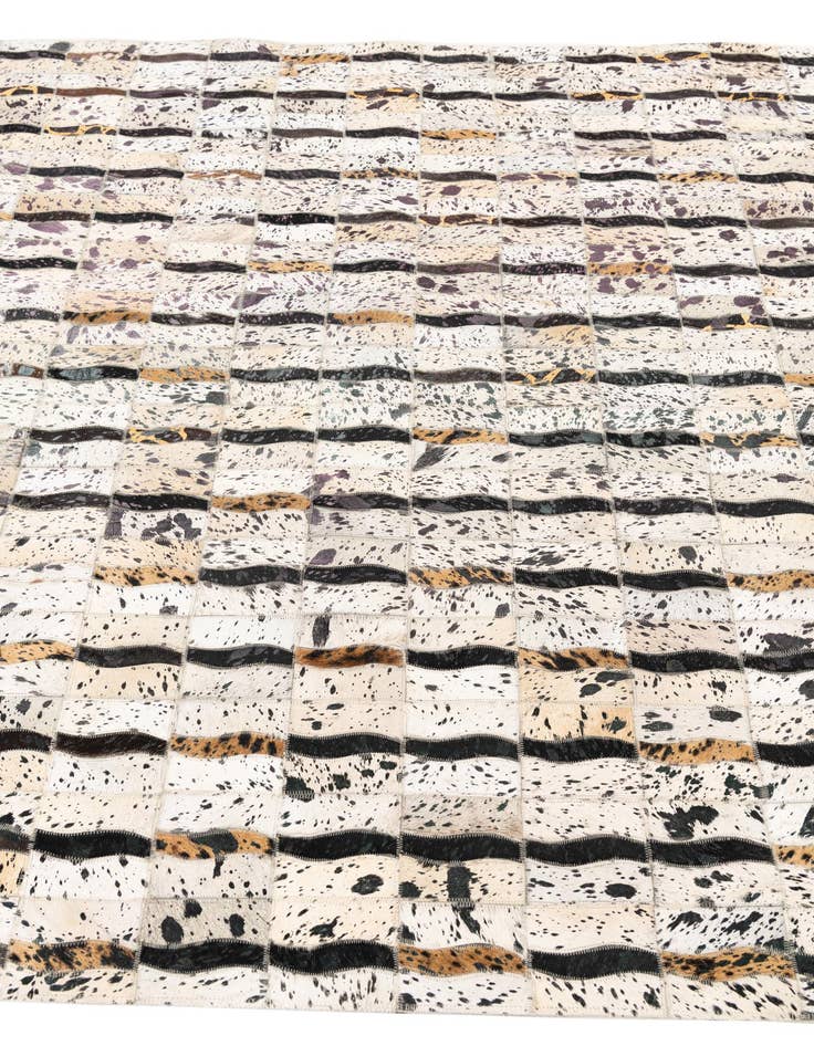 Detail image of 5' x 8' Cowhide Leather Rug