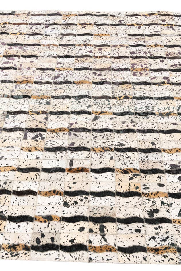 Detail image of 5' x 8' Cowhide Leather Rug