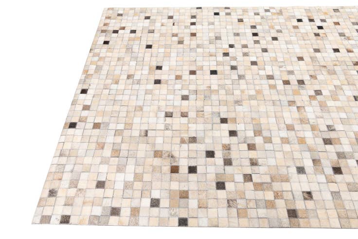 Detail image of 5' x 8' Cowhide Leather Rug