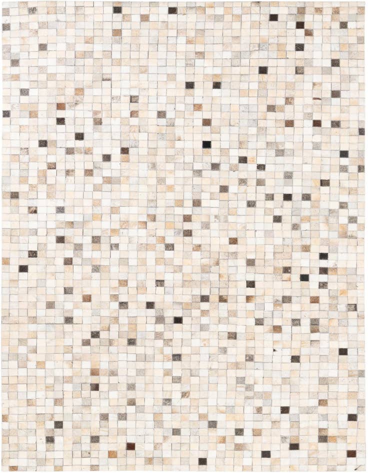 Detail image of 5' x 8' Cowhide Leather Rug