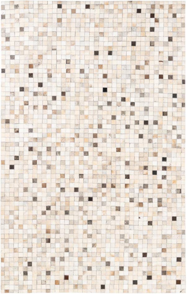 Detail image of 5' x 8' Cowhide Leather Rug