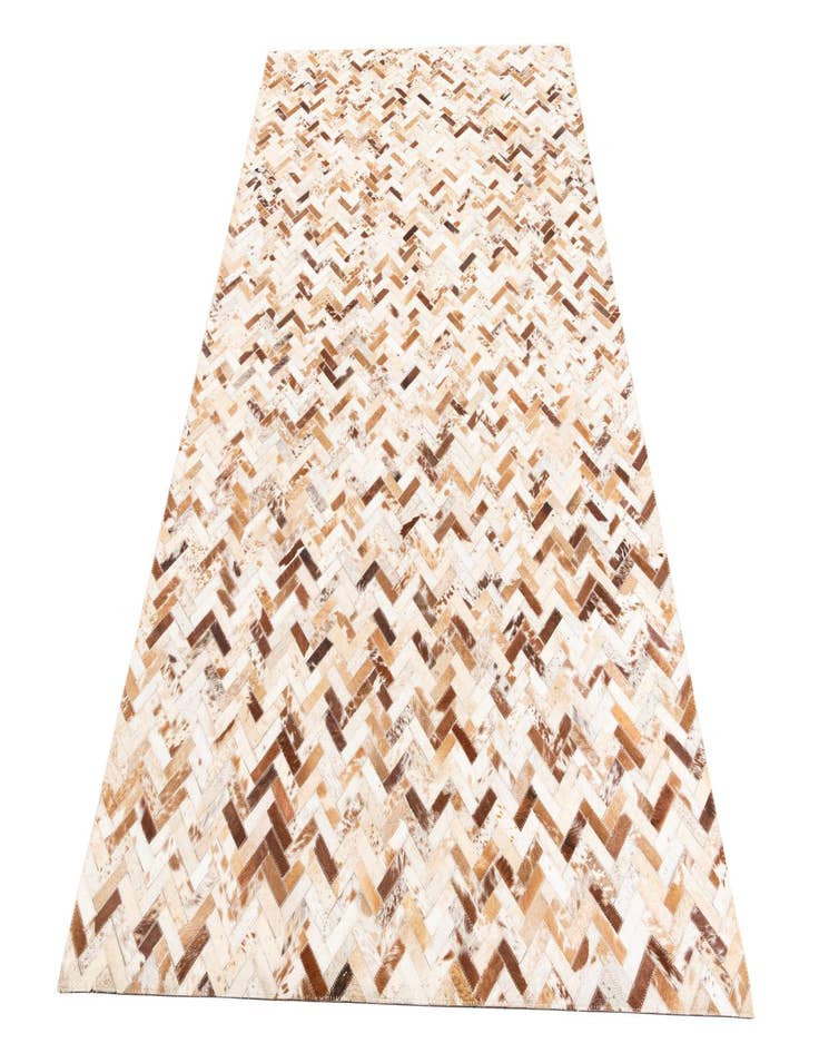 Detail image of 5' x 8' 1 Cowhide Leather Rug