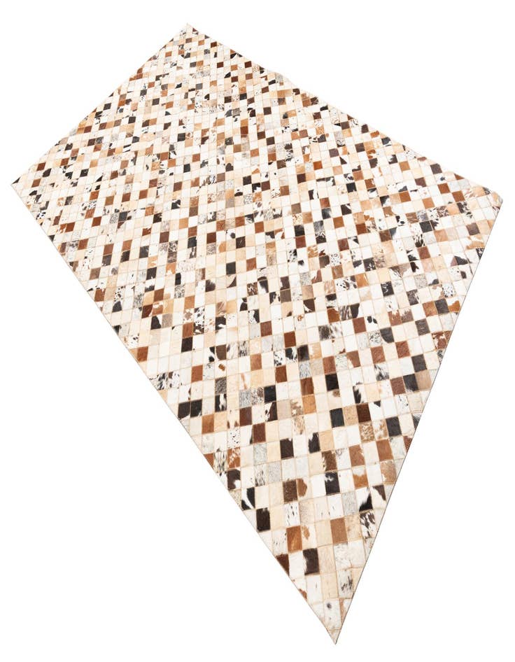 Detail image of 5' x 8' Cowhide Leather Rug