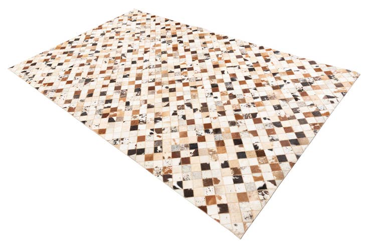 Detail image of 5' x 8' Cowhide Leather Rug