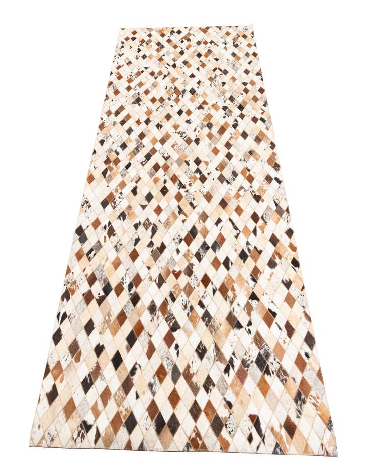 Detail image of 5' x 8' Cowhide Leather Rug