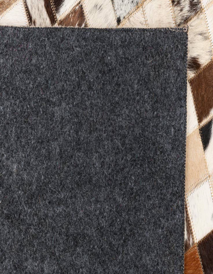 Detail image of 5' x 8' Cowhide Leather Rug